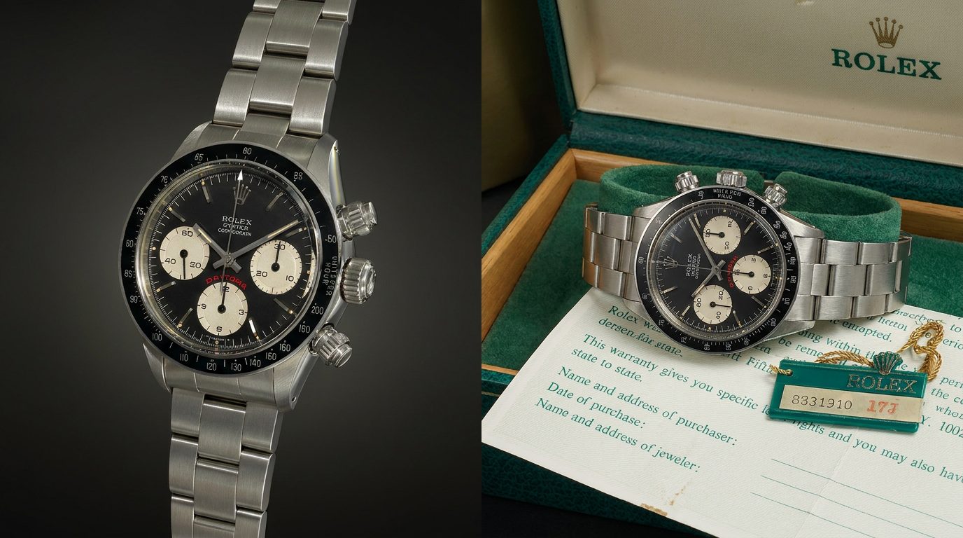 The documentation premium, watch-only versus full set